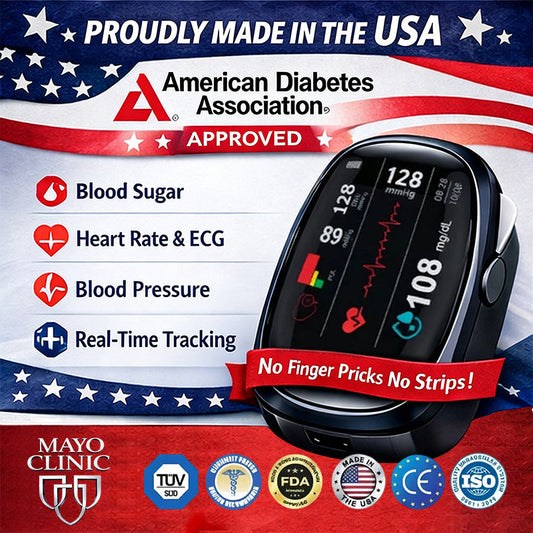 🔥Final 3 Hours : Only Limited Stock Left🏆TIWORLD™ Non-Invasive Blood Glucose Meter 99.9% Accuracy (Mayo Clinic Recommended)