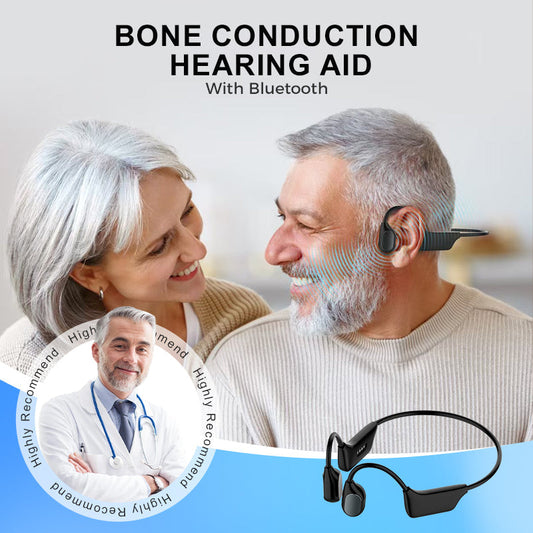 💥Feel the Joy.🎄💖 💥 LIMITED TIME OFFER!🔥YUNPSO Bone Conduction Smart Hearing Aids Amplifier – Patented Transducer, Best Bone Conduction Aid
