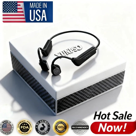 💥Feel the Joy.🎄💖 💥 LIMITED TIME OFFER!🔥YUNPSO Bone Conduction Smart Hearing Aids Amplifier – Patented Transducer, Best Bone Conduction Aid