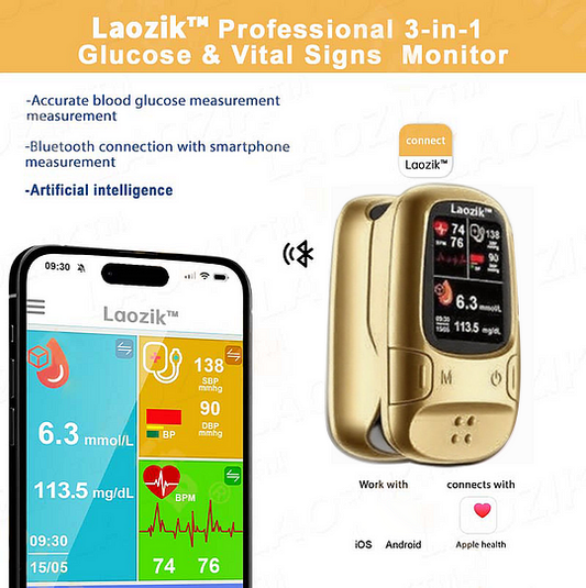 🏆LaozikTM Develops Newly Launched Non-Invasive Smart Glucose Meter ✅made in the USA✅🔥Limited stock available!🔥