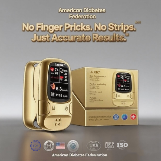 🏆LaozikTM Develops Newly Launched Non-Invasive Smart Glucose Meter ✅made in the USA✅🔥Limited stock available!🔥